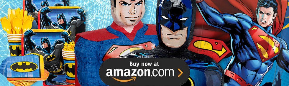 Batman v Superman Party Supplies