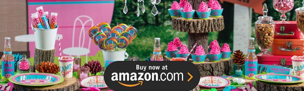 Camp Glam Party Supplies