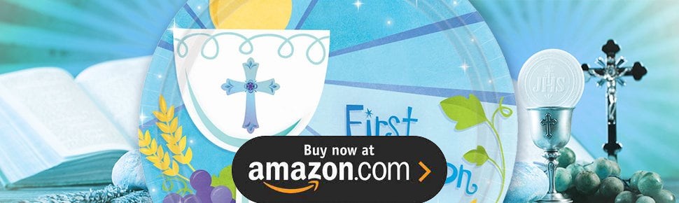 Communion Boy Party Supplies