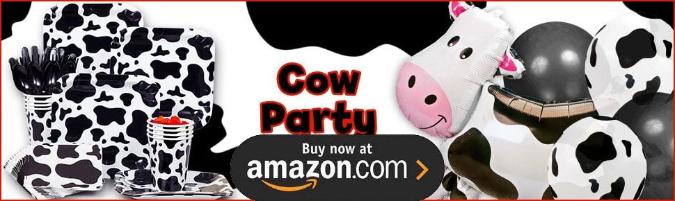 Cow Print Party Supplies