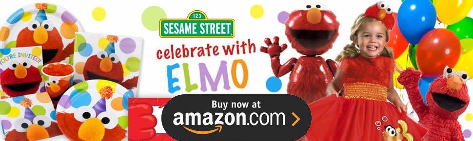 Sesame Street Elmo Party Supplies