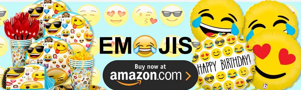 Emojis Party Supplies