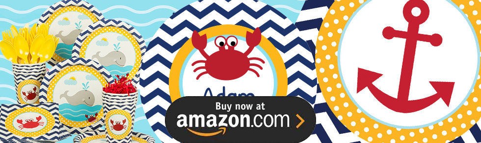 Nautical Sailor Party Supplies