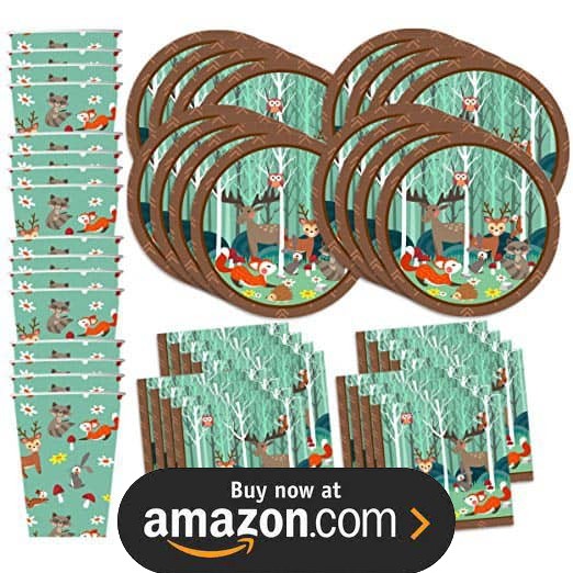 Forest Friends Party Supplies