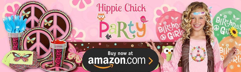 Hippie Chick Party Supplies