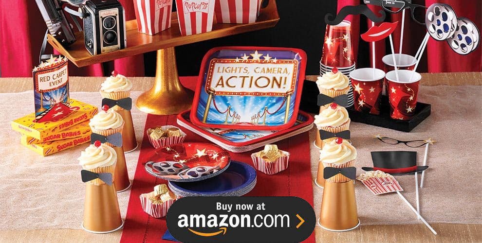 Hollywood Movie Night Party Supplies