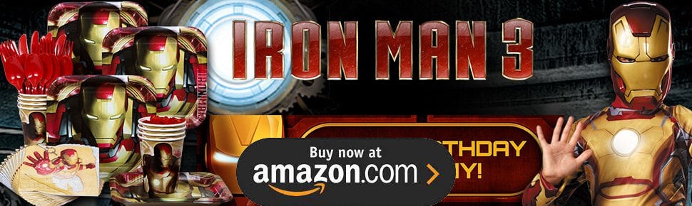 Iron Man 3 Party Supplies