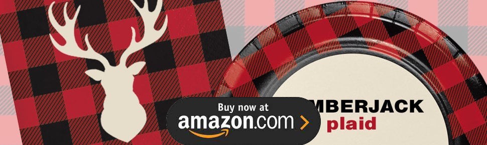 Lumberjack Plaid Party Supplies