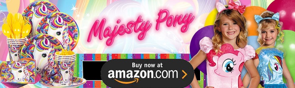 Majesty Pony Party Supplies