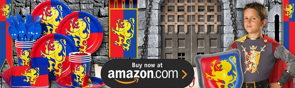 Medieval Pixels Party Supplies