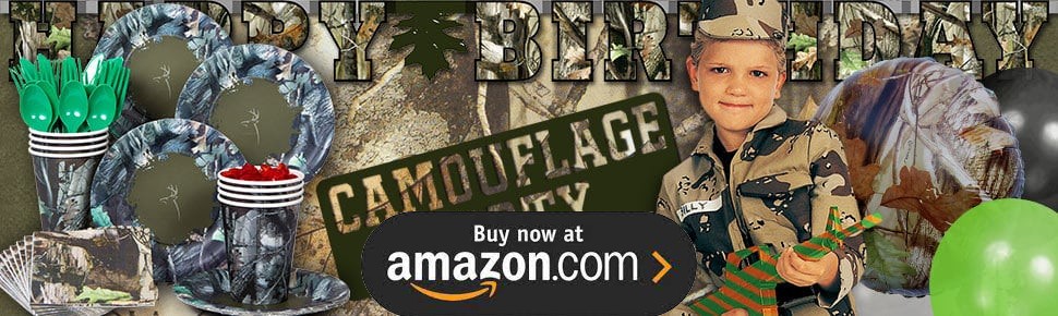 Hunting Camo Party Supplies