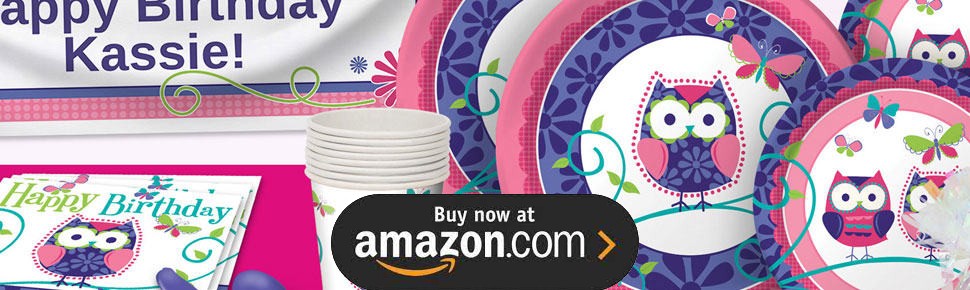Owl Pal Party Supplies