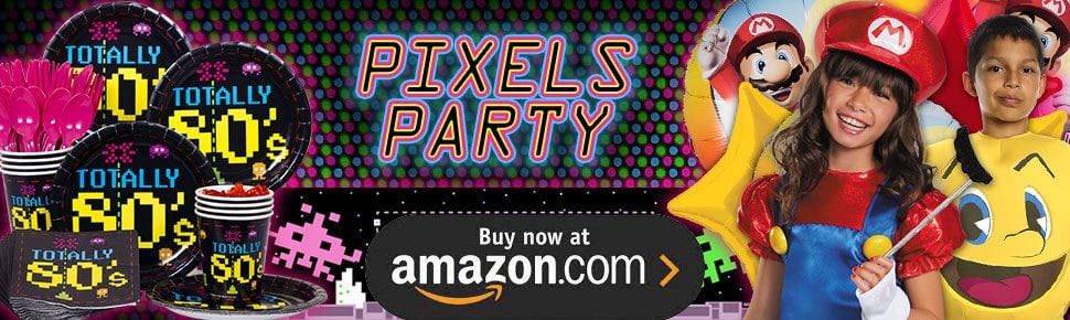 Pixels Party Supplies