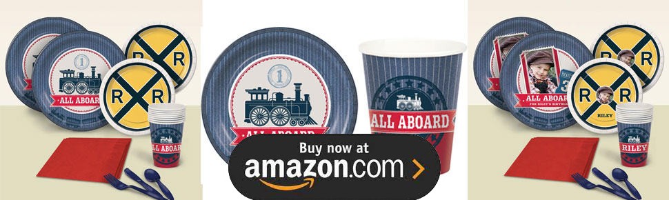 Rustic Railroad Party Supplies
