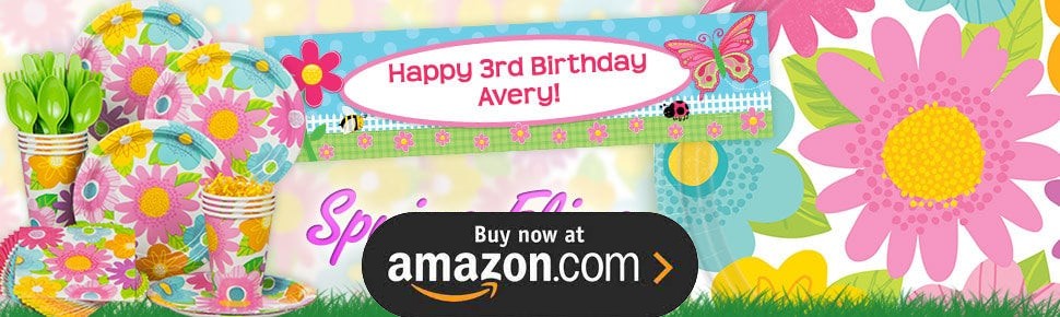 Spring Fling Party Supplies