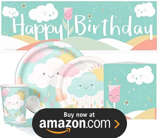 Sunshine and Clouds Party Supplies
