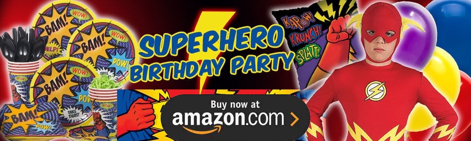 Comic Book Hero Party Supplies