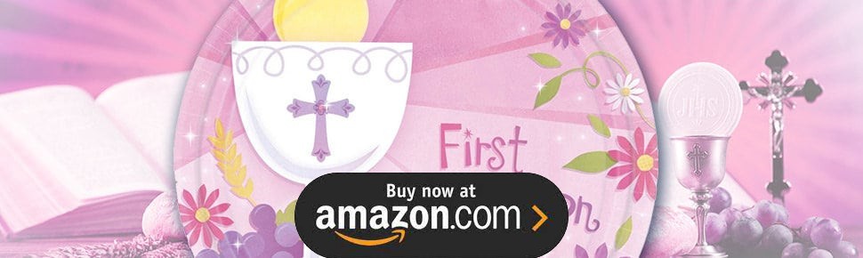 Sweet Christening Girl Party Supplies