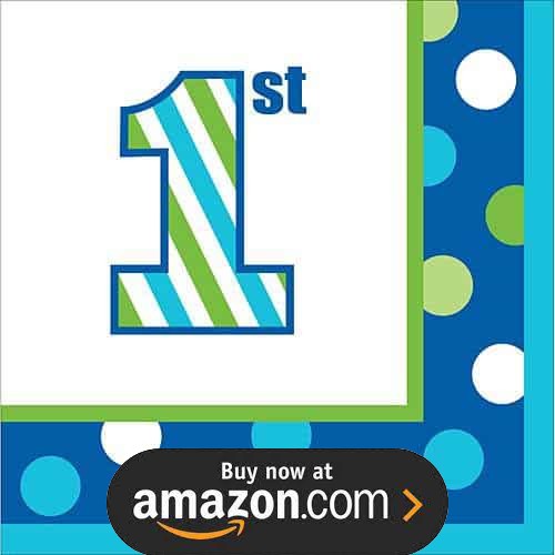 Sweet Stripes Boy Party Supplies