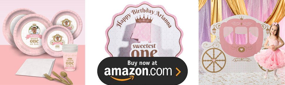 Sweetest ONE of All Party Supplies