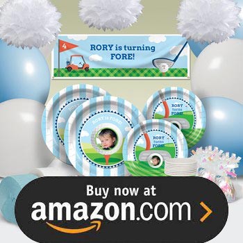 Tee Time Blue Party Supplies