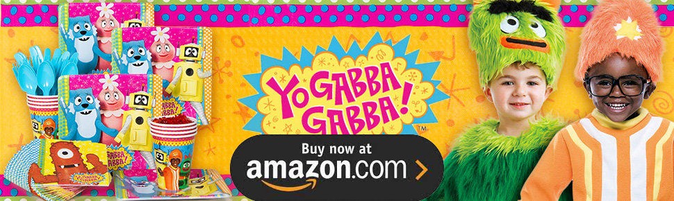 Yo Gabba Gabba Party Supplies